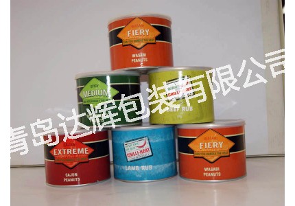 花生食品紙罐