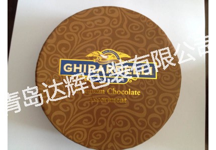 巧克力紙罐金色