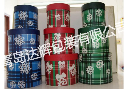 圣誕禮盒類紙罐